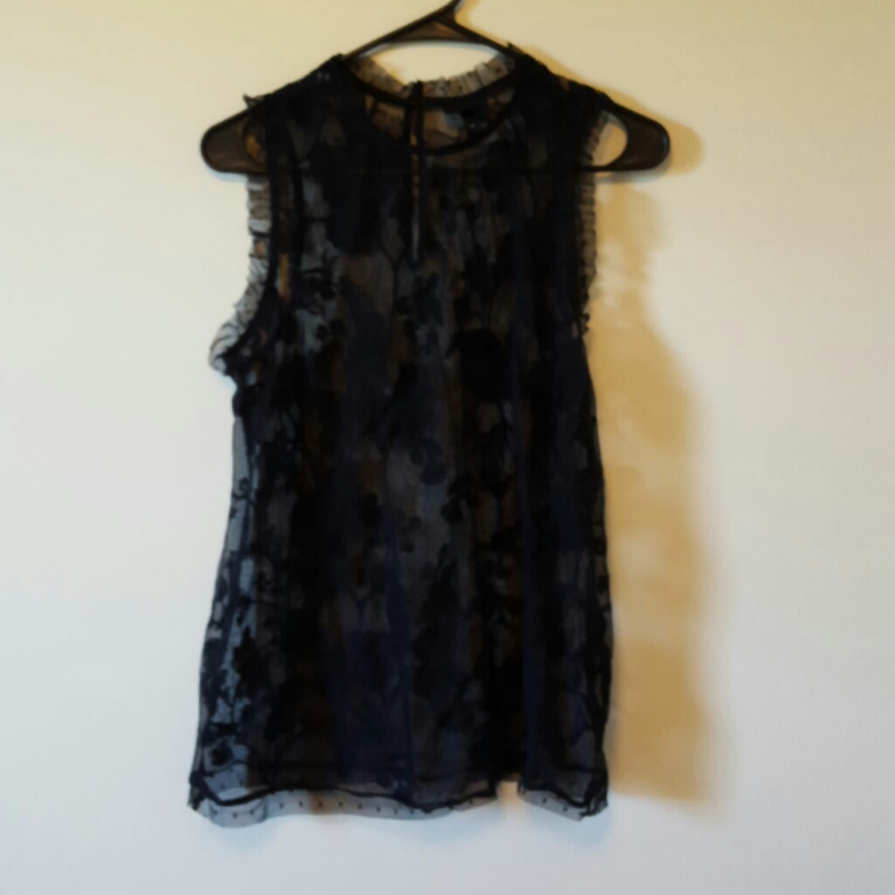 Who What Wear sheer top
